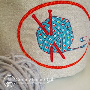 Knitting bag by Granny Maud's Girl