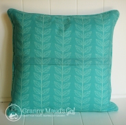 Cushion made using ‘Australia’ block pattern by Granny Maud’s Girl