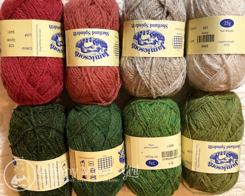 A selection of Jamieson's Shetland Spindrift
